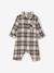 Pyjama de Noël bébé spécial capsule famille en flanelle écru - vertbaudet enfant 
