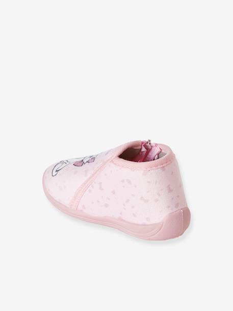 Pram Shoes, Disney® The Aristocats' Marie, for Girls PINK LIGHT SOLID WITH DESIGN - vertbaudet enfant 