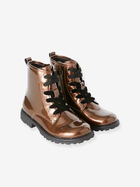 Shoes-Girls Footwear-Ankle Boots-Lace-Up Ankle Boots for Girls