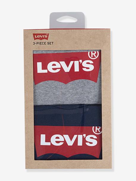 Pack of 2 Batwing Bodysuits for Babies by Levi's® grey - vertbaudet enfant 