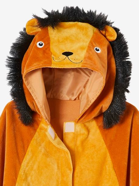Lion Costume Cape YELLOW MEDIUM SOLID WTH DESIGN - vertbaudet enfant 