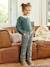 Chequered Woollen Trousers for Girls GREY DARK CHECKS - vertbaudet enfant 