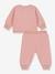 Ensemble 2 pièces bébé en tricot laine et coton rose - vertbaudet enfant 