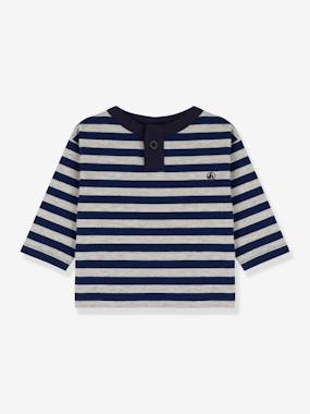 Bébé-T-shirt, sous-pull-Tee-shirt manches longues bébé en coton -
