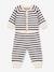 Striped 2-Piece Set for Babies, in Wool & Cotton Knit, by Petit Bateau printed white - vertbaudet enfant 