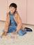 Combinaison en jean style 'worker' fille stone - vertbaudet enfant 