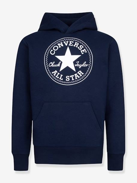 Sweat hoodie gris+marine+rouge - vertbaudet enfant 
