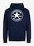 Sweat hoodie gris+marine+rouge - vertbaudet enfant 
