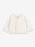 Quilted Double Knit Cardigan for Babies - PETIT BATEAU marl beige - vertbaudet enfant 