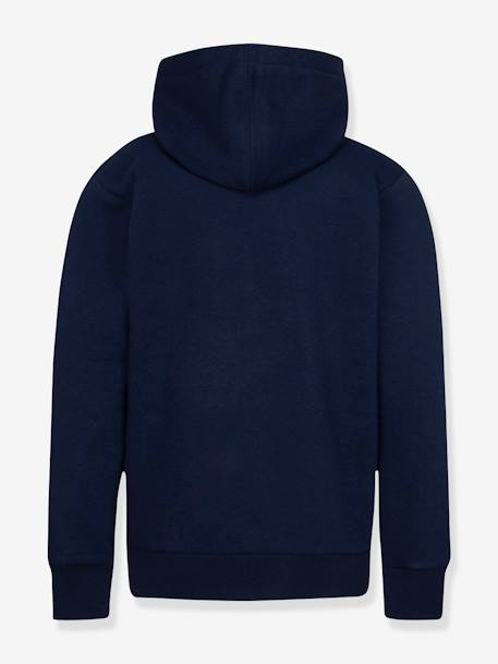 Sweat hoodie gris+marine+rouge - vertbaudet enfant 