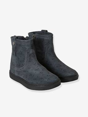 Leather Boots for Girls, Designed for Autonomy  - vertbaudet enfant
