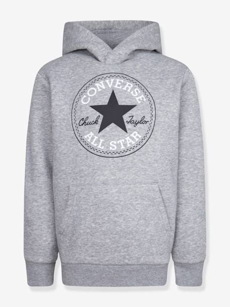 Sweat hoodie gris+marine+rouge - vertbaudet enfant 