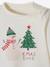 Christmas Jumper with 'Christmas time' Inscription, for Babies ecru - vertbaudet enfant 