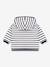Striped Hoodie for Babies - PETIT BATEAU white - vertbaudet enfant 