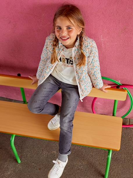 Parka fille 3 en 1 hiver à capuche DARK GREEN+kaki+PURPLE DARK+vert de gris - vertbaudet enfant 
