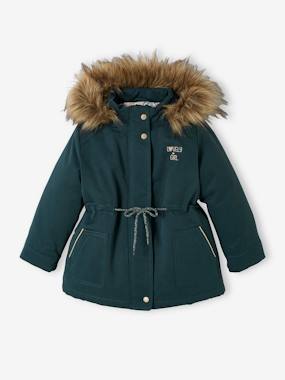 Fille-Parka fille 3 en 1 hiver à capuche