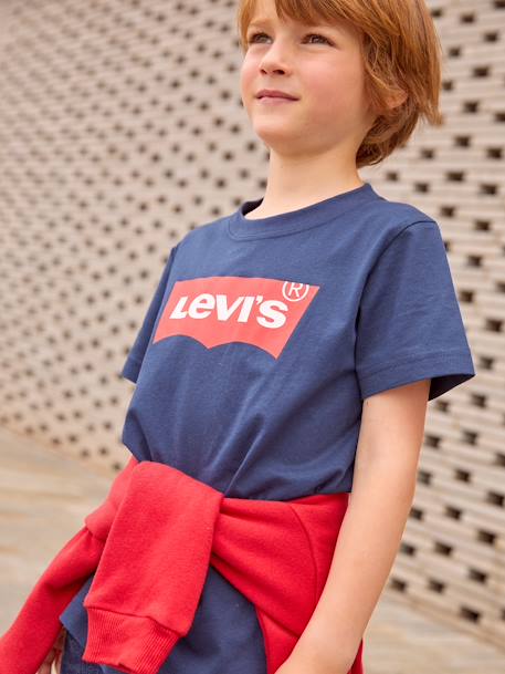 T-shirt Batwing bébé LEVI'S blanc+marine+rouge - vertbaudet enfant 
