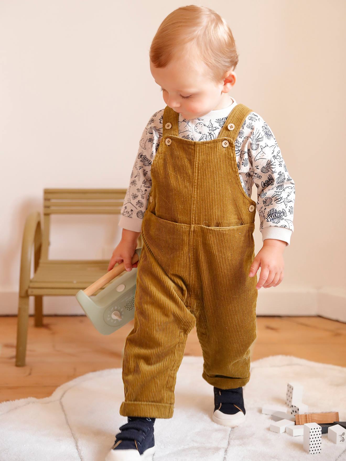 Tutto Piccolo dungaree KIDS FASHION Baby Jumpsuits & Dungarees Basic White 6-9M discount 70% 