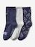 Lot de 3 paires de chaussettes Harry Potter® Bleu et gris chiné - vertbaudet enfant 