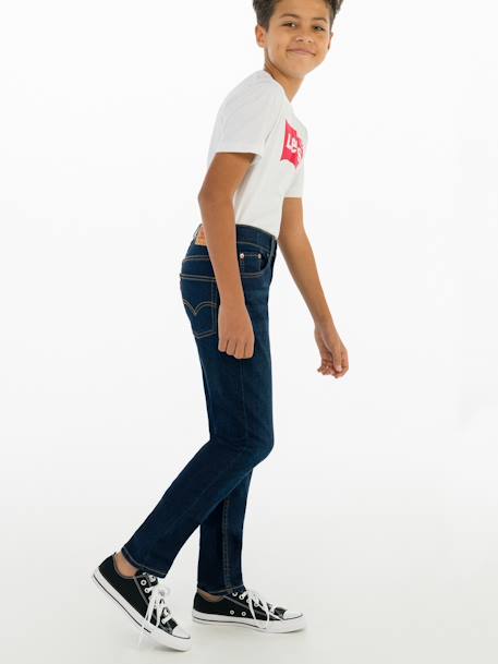 Tapered Slim Fit Jeans, 512(TM) by Levi's® navy blue - vertbaudet enfant 