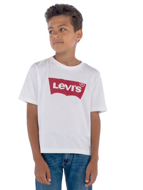 T-shirt Batwing garçon Levi's® blanc+rouge - vertbaudet enfant 
