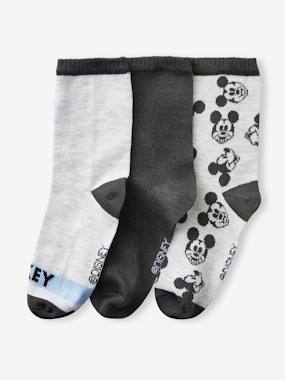Boys-Pack of 3 Pairs of Mickey Mouse Socks by Disney®