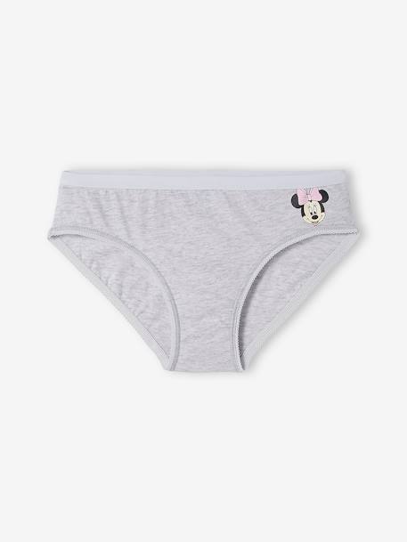 Pack of 7 Minnie Mouse Briefs by Disney® - pink medium solid with desig,  Girls