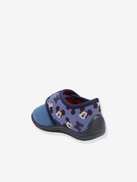 Mickey Mouse by Disney® Pram Shoes, for Boys YELLOW DARK SOLID WITH DESIGN - vertbaudet enfant 