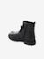 Disney® Minnie Ankle Boots for Girls BLACK DARK SOLID WITH DESIGN - vertbaudet enfant 