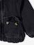 Denim Jacket with Hood Lined in Sherpa for Babies denim grey - vertbaudet enfant 