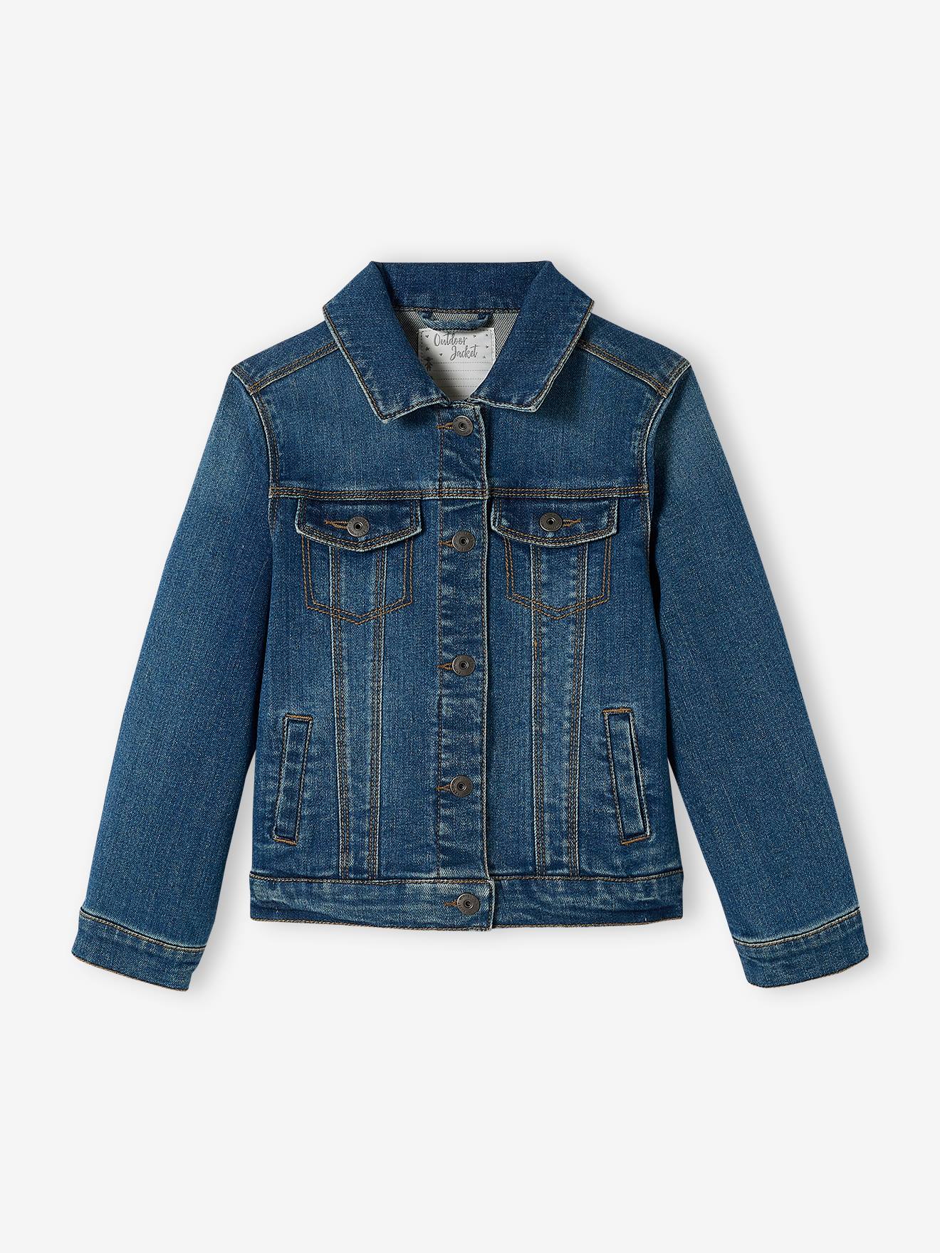 Vertbaudent Vertbaudent denim jacket Navy Blue KIDS FASHION Jackets Jean discount 88% 