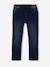 Jean garçon droit facile à enfiler denim effet molleton BRUT FONCE+denim black+denim bleached+denim gris+double stone+STONE MOYEN - vertbaudet enfant 