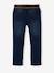 Jean garçon droit facile à enfiler denim effet molleton BRUT FONCE+denim black+denim bleached+denim gris+double stone+STONE MOYEN - vertbaudet enfant 
