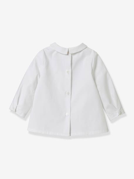 Top with Fancy Collar, for Babies, by CYRILLUS white - vertbaudet enfant 