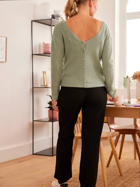 Pantalon de grossesse large pour les fêtes Noir - vertbaudet enfant 
