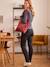 Jean droit de grossesse entrejambe 75 cm Gris anthracite - vertbaudet enfant 