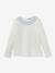 Top in Organic Cotton with Smocked Collar, for Girls, by CYRILLUS beige - vertbaudet enfant 