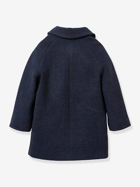 Woollen Coat for Girls, by CYRILLUS  - vertbaudet enfant 