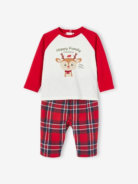 Christmas Special Pyjamas for Babies ecru - vertbaudet enfant 