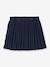 Pleated Skirt for Girls, by CYRILLUS ink blue - vertbaudet enfant 