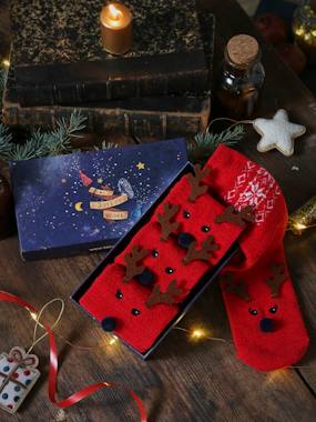 Pack of Christmas Socks for Girls + Adults  - vertbaudet enfant