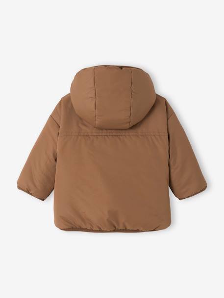 Reversible Jacket with Hood for Babies  - vertbaudet enfant 