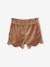 Velour Shorts for Girls mocha - vertbaudet enfant 