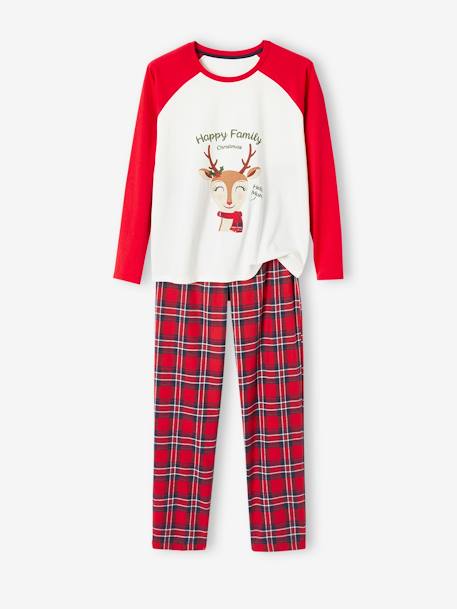 Christmas Special Pyjamas for Maternity & Nursing, Family Capsule Collection ecru - vertbaudet enfant 