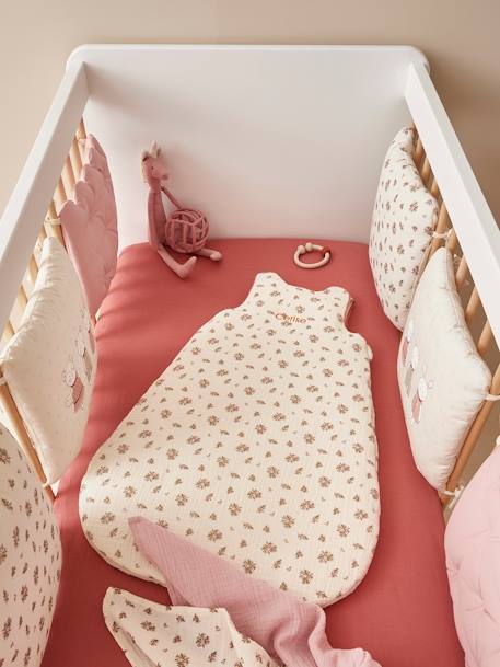 Gigoteuse en gaze de coton personnalisable GRENIER écru / multicolore - vertbaudet enfant 
