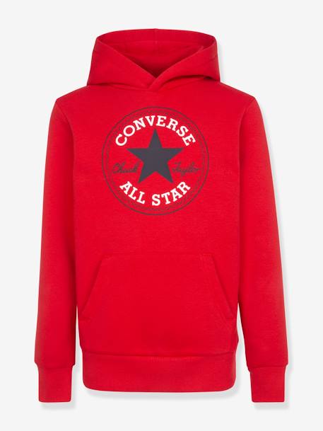 Sweat hoodie gris+marine+rouge - vertbaudet enfant 