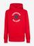 Sweat hoodie gris+marine+rouge - vertbaudet enfant 