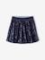 Skirt with Sequins, for Girls navy blue - vertbaudet enfant 