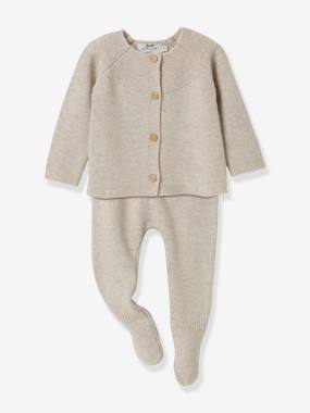 Knitted Outfit for Babies, by CYRILLUS  - vertbaudet enfant