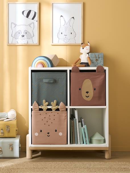Pack of 3 Storage Boxes, Green Forest Brown - vertbaudet enfant 